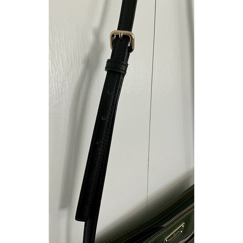 Kate Spade New York Dessi Wilson Road Nylon Crossbody Bag In Olive Green NWOT - Picture 5 of 15